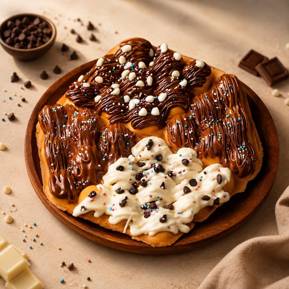 TriChoco Blast Bubble Waffle