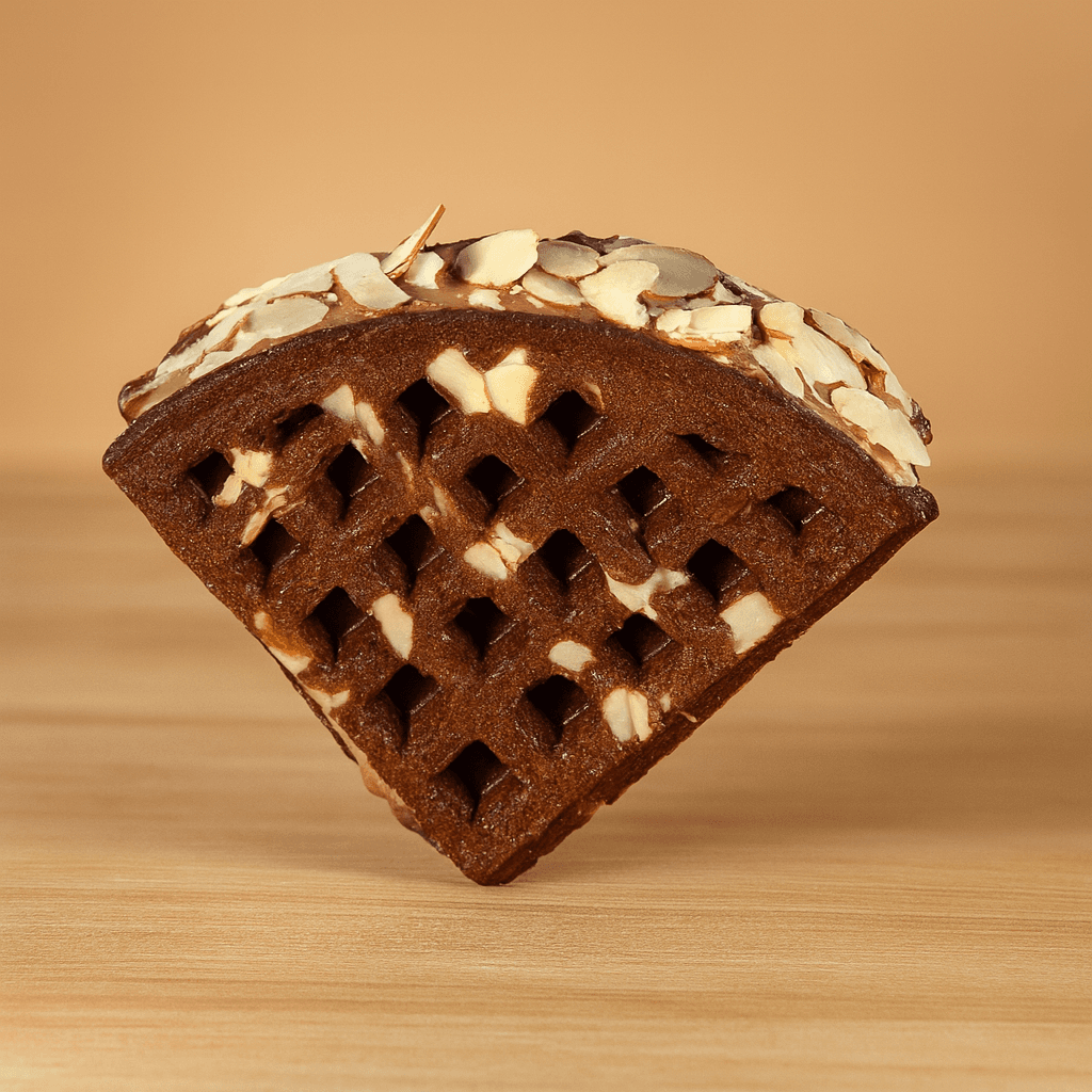 Almond Indulgence Waffle Sandwich
