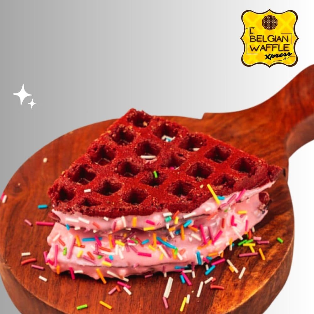 Bubblegum Pop Waffle Sandwich