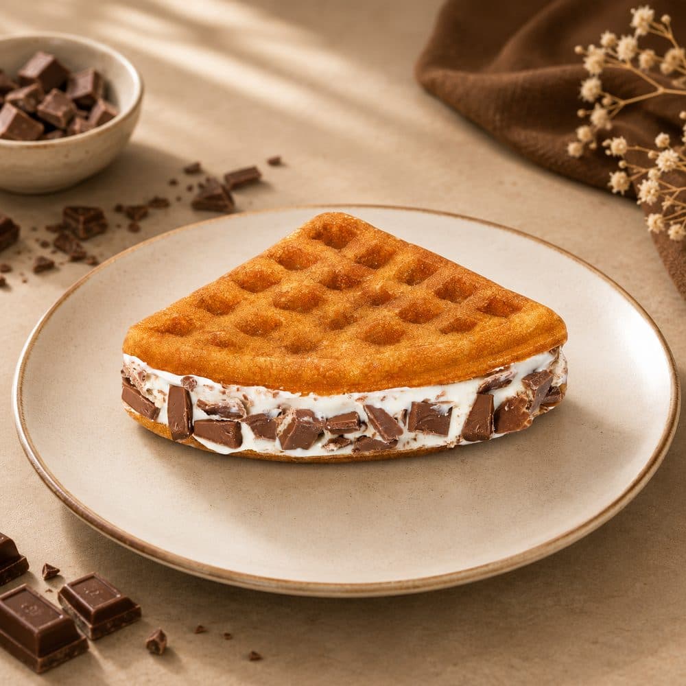 Kitkat Delight Waffle Sandwich