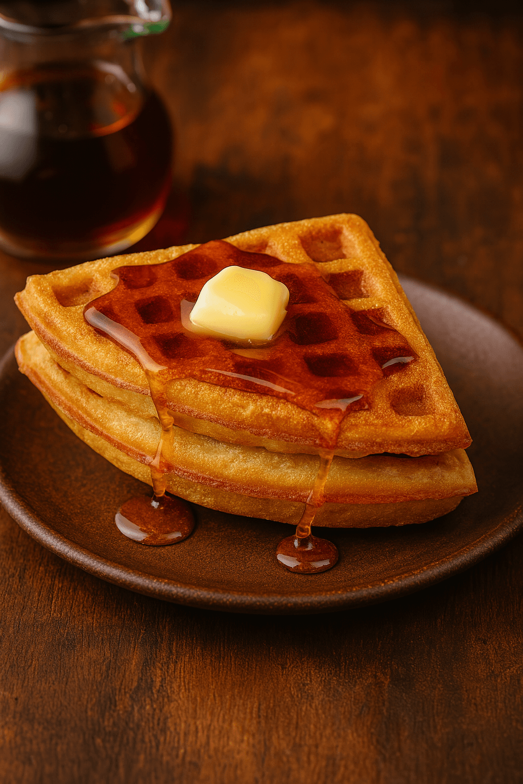 Maple Melt Waffle Sandwich