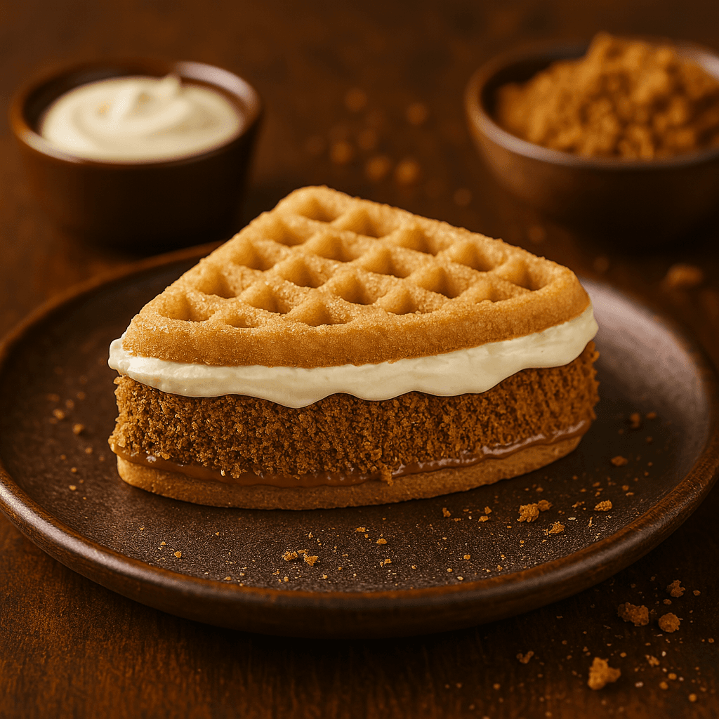 Walnut Indulgence Waffle Sandwich