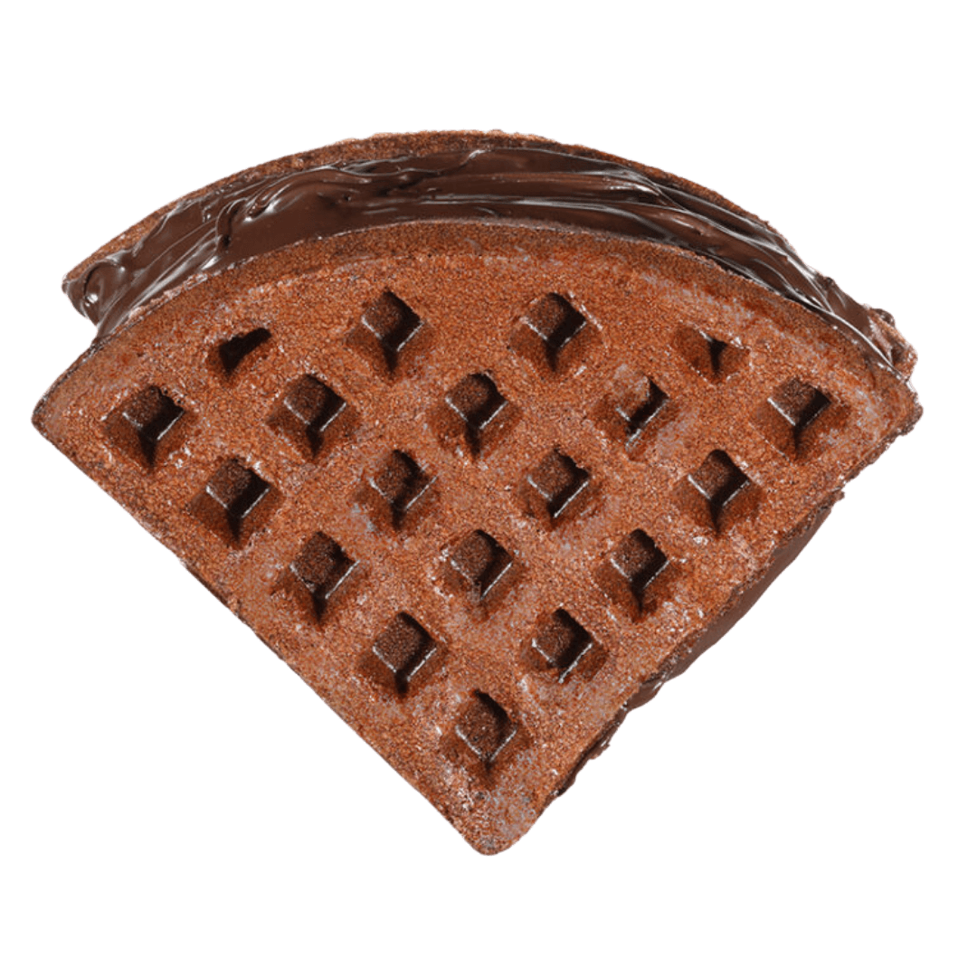 Dark Choco Lava Waffle Sandwich