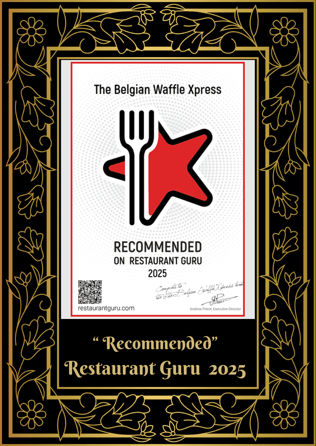 Recommended on Restaurant Guru 2025