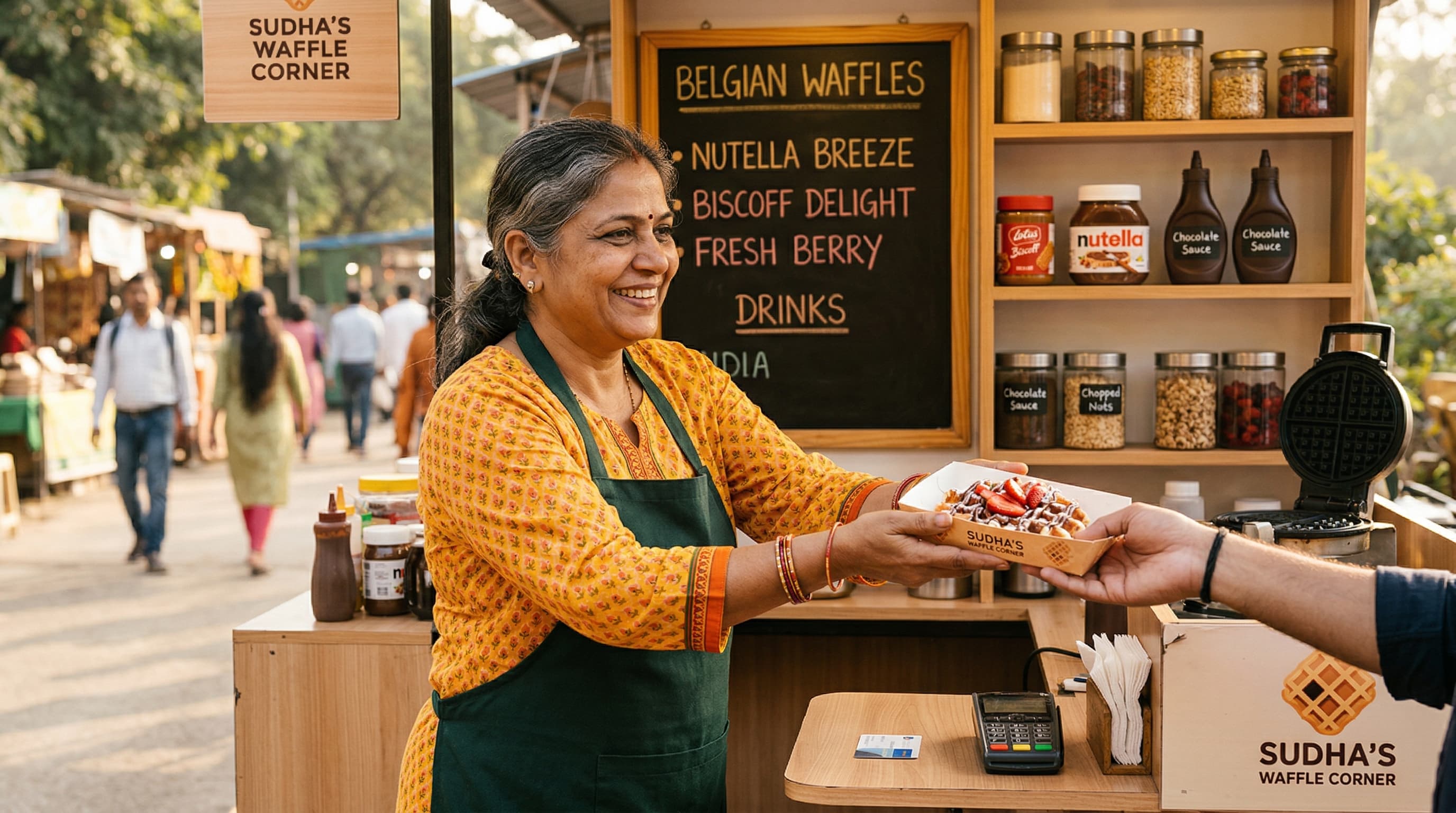 The Housewife's Rs 3 Lakh Business: How TBWX Waffle Kiosks Fit Real Life (2026 Guide)