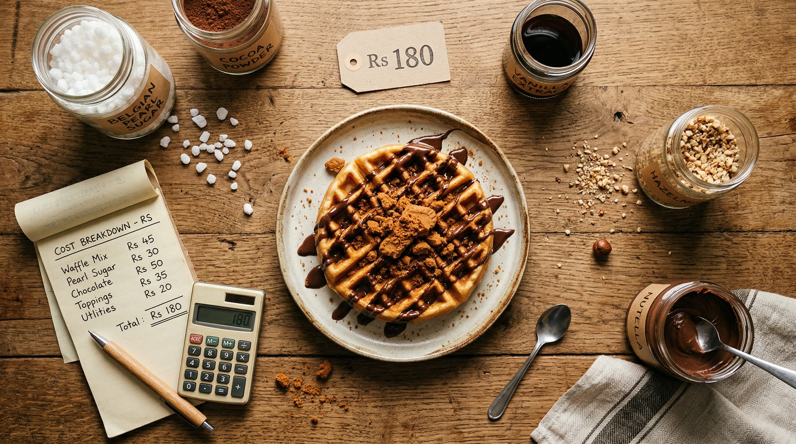 Why Does a Belgian Waffle Cost Rs 180 in India? The Honest Cost Breakdown
