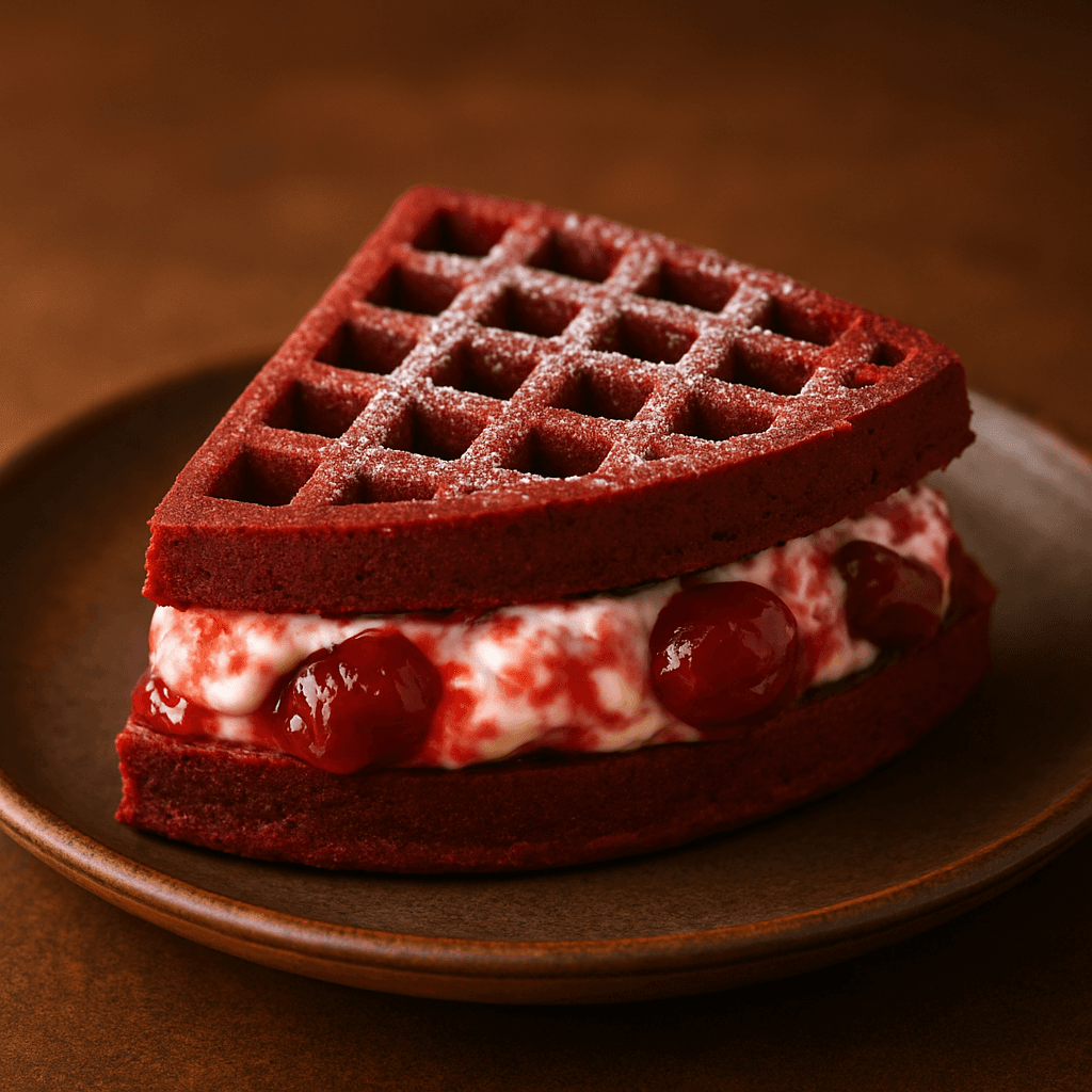 OG Red Velvet Waffle Sandwich