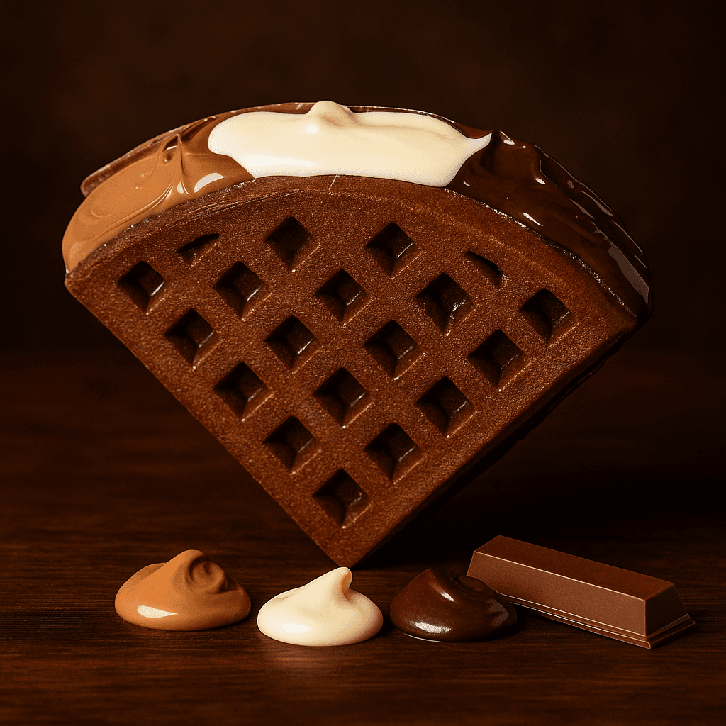 TriChoco Blast Waffle Sandwich