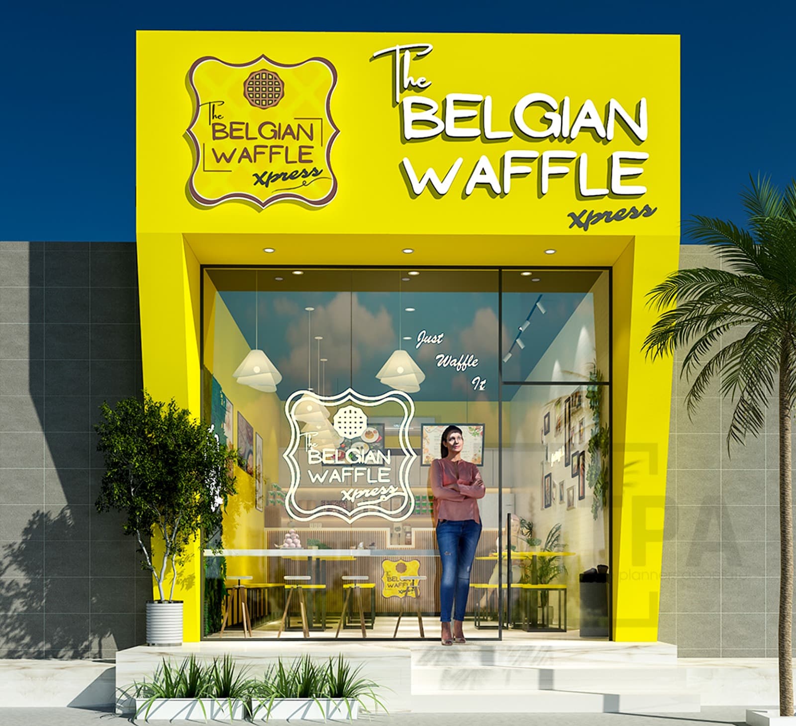 TBWX franchise store — premium storefront design